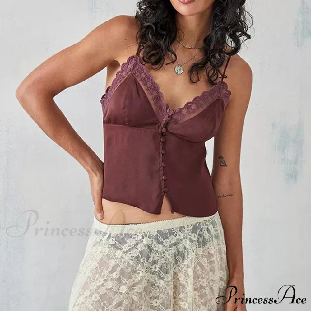 Gathered V-Neck Solid Crop Top