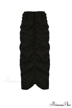 Gathered Woven Skirt