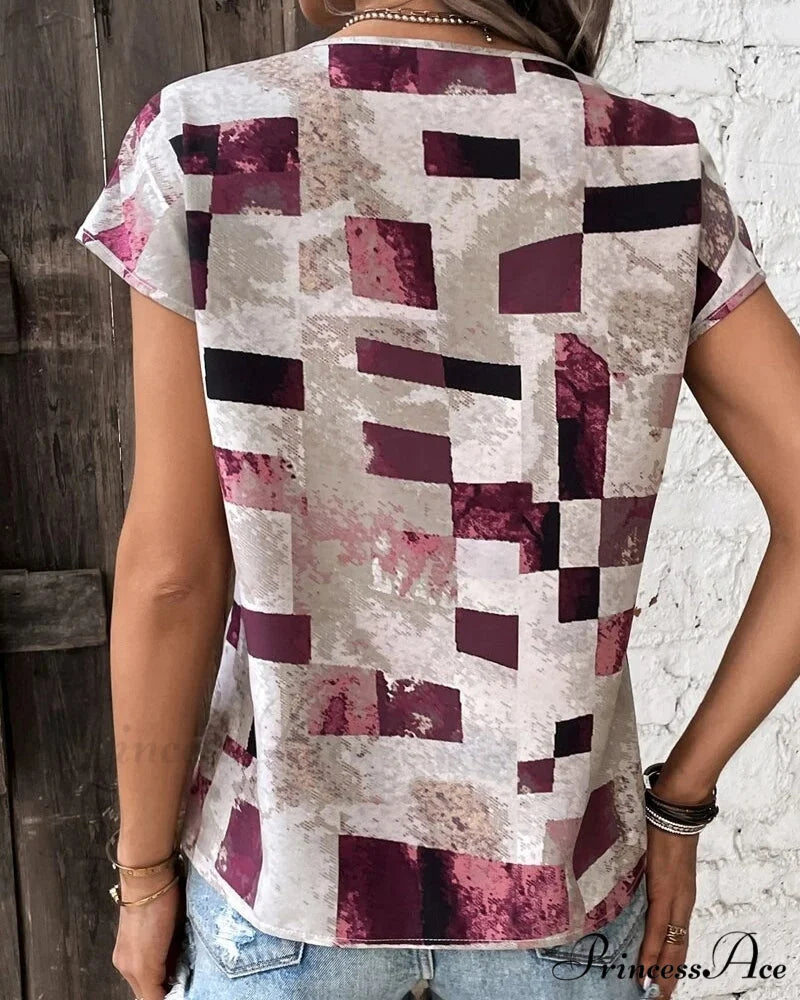 Geometric Design Tee