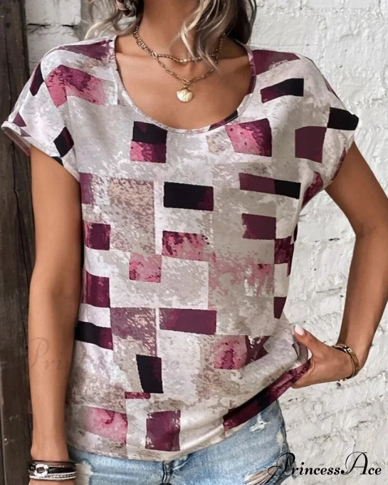 Geometric Design Tee