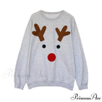 Gingerbread Crew Neck Christmas Hoodie