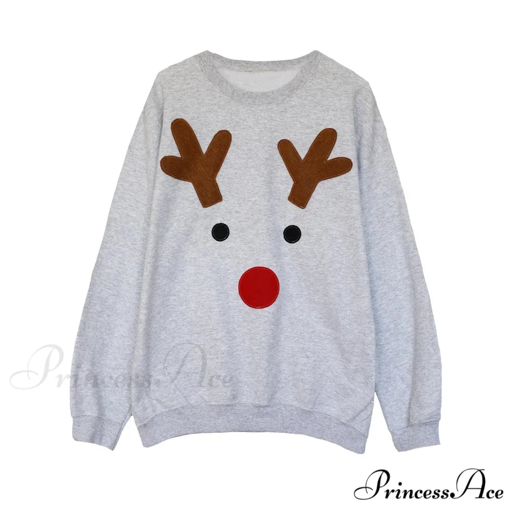 Gingerbread Crew Neck Christmas Hoodie