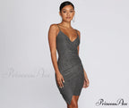 Glitter Gal Stylish Mini Dress