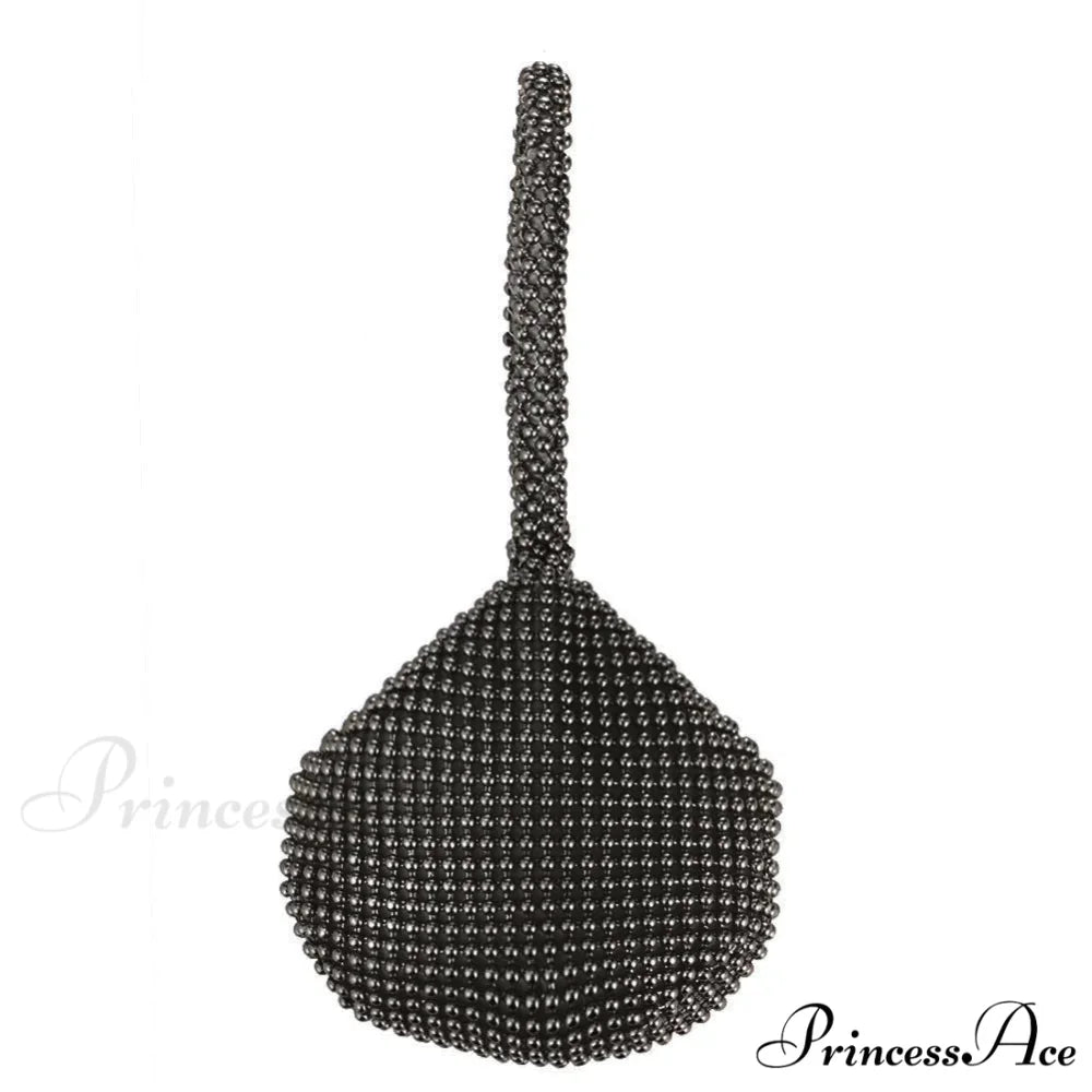 Glossy Shoulder Chain Satchel Marriage Cocktail Clutch Bag