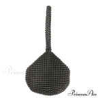 Glossy Shoulder Chain Satchel Marriage Cocktail Clutch Bag