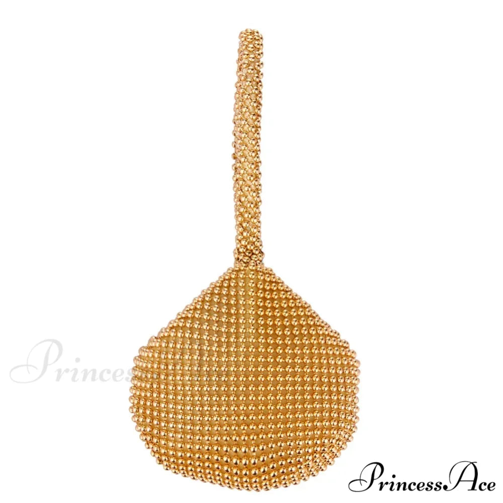 Glossy Shoulder Chain Satchel Marriage Cocktail Clutch Bag