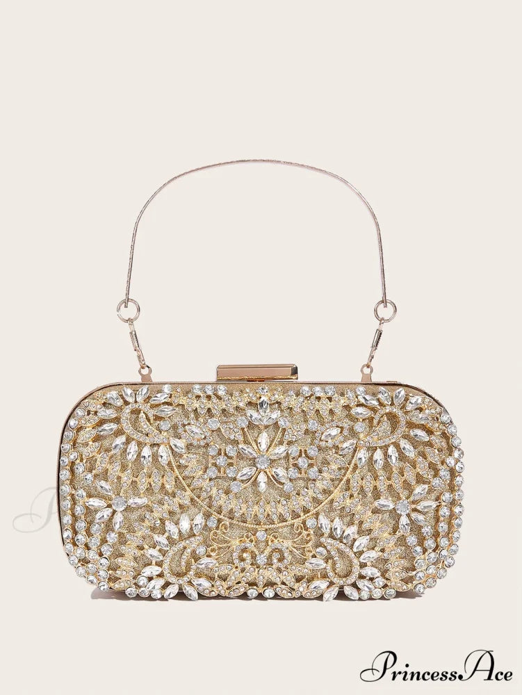 Glossy Velvet Stylish Banquet Marriage Clutch Bag