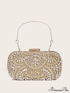 Glossy Velvet Stylish Banquet Marriage Clutch Bag