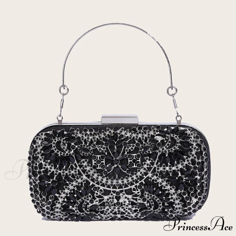 Glossy Velvet Stylish Banquet Marriage Clutch Bag