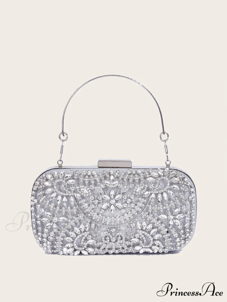 Glossy Velvet Stylish Banquet Marriage Clutch Bag