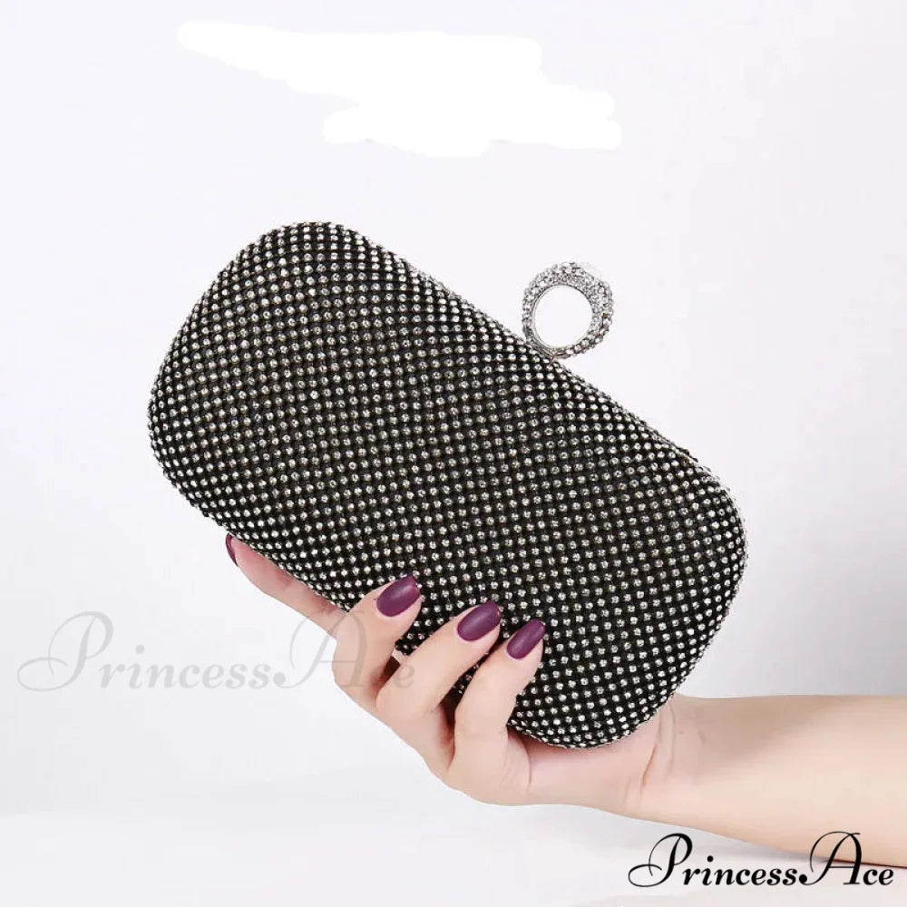 Golden Gem Dinner Clutch Wristlet