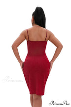 Gorgeous In Glitter Charming Sleeveless Mini Dress