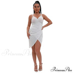 Gorgeous In Glitter Charming Sleeveless Mini Dress