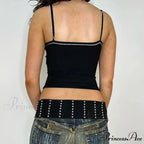 Gothic Vintage Criss-Cross Bandage Crop Top