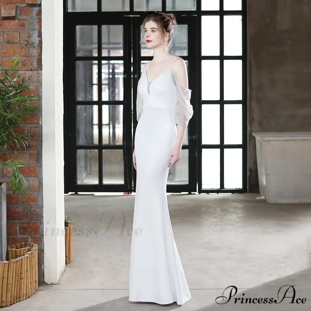 Grace Mesh Stylish Trim Sleeve Dress