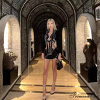 Graceful Slimming Gem Detail Mermaid Gown Prom Gown