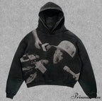 Graphic Cotton Hoodie