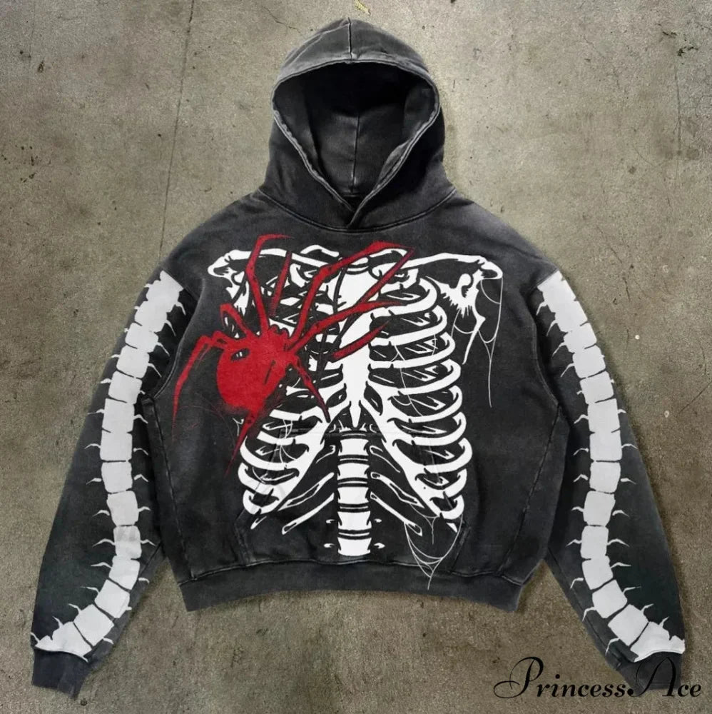 Graphic Cotton Hoodie