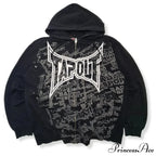 Graphic Zipper Hoodie