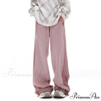 Gray Striped Movement Informal Trousers