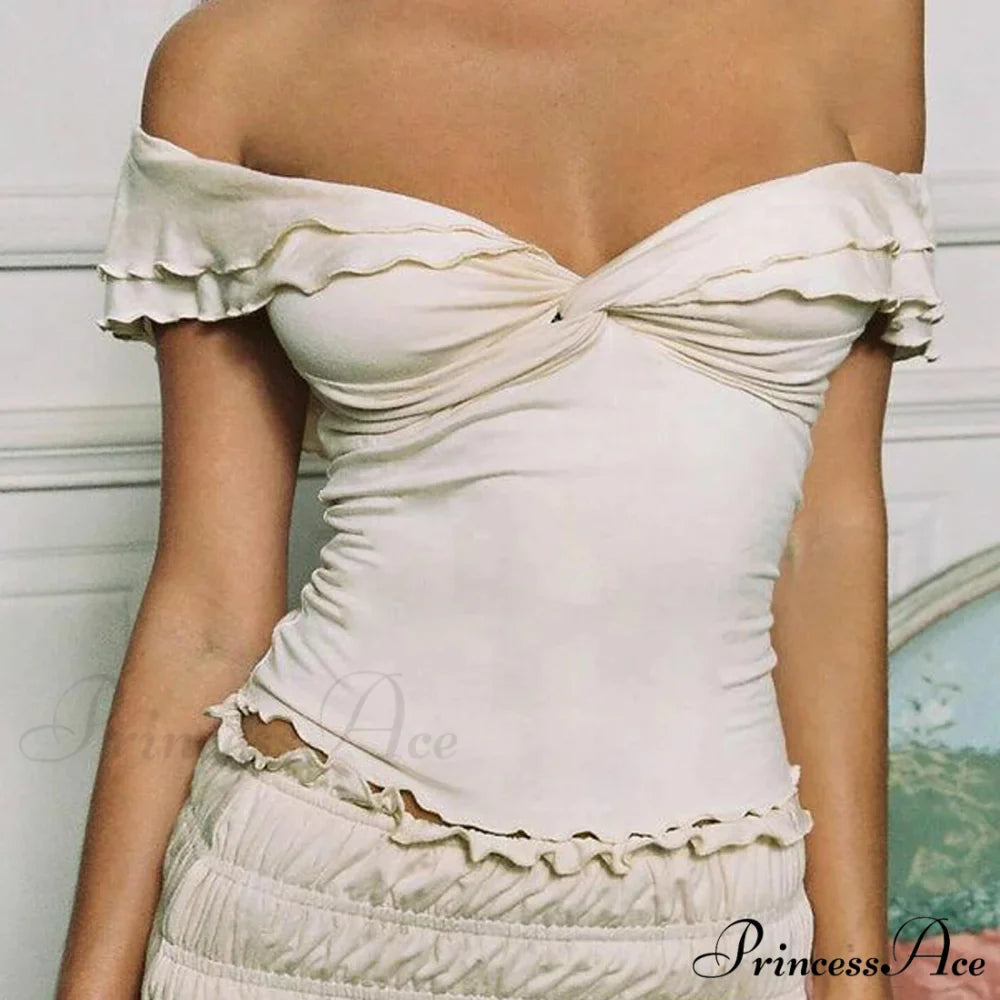 Green Cut Tie Crop Top