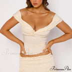 Green Cut Tie Crop Top