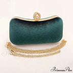 Green Retro Wedding Evening Clutch Purse