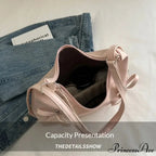 Grey Arch Synthetic Leather Shoulder Bag