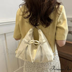 Grey Arch Synthetic Leather Shoulder Bag