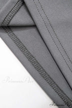 Grey Crew Neck Pack Hip Tank Dress