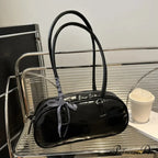 Grey Cushion Crossbody Shoulder Bag