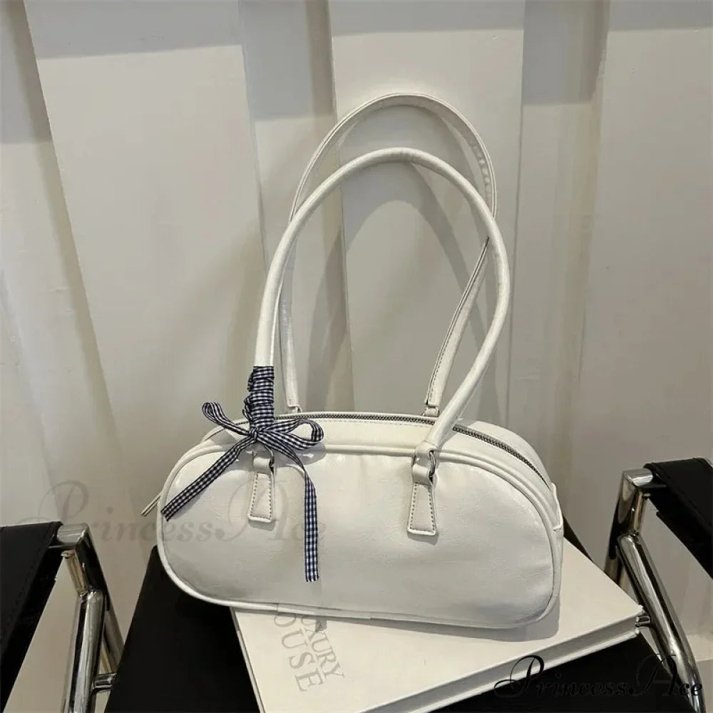 Grey Cushion Crossbody Shoulder Bag