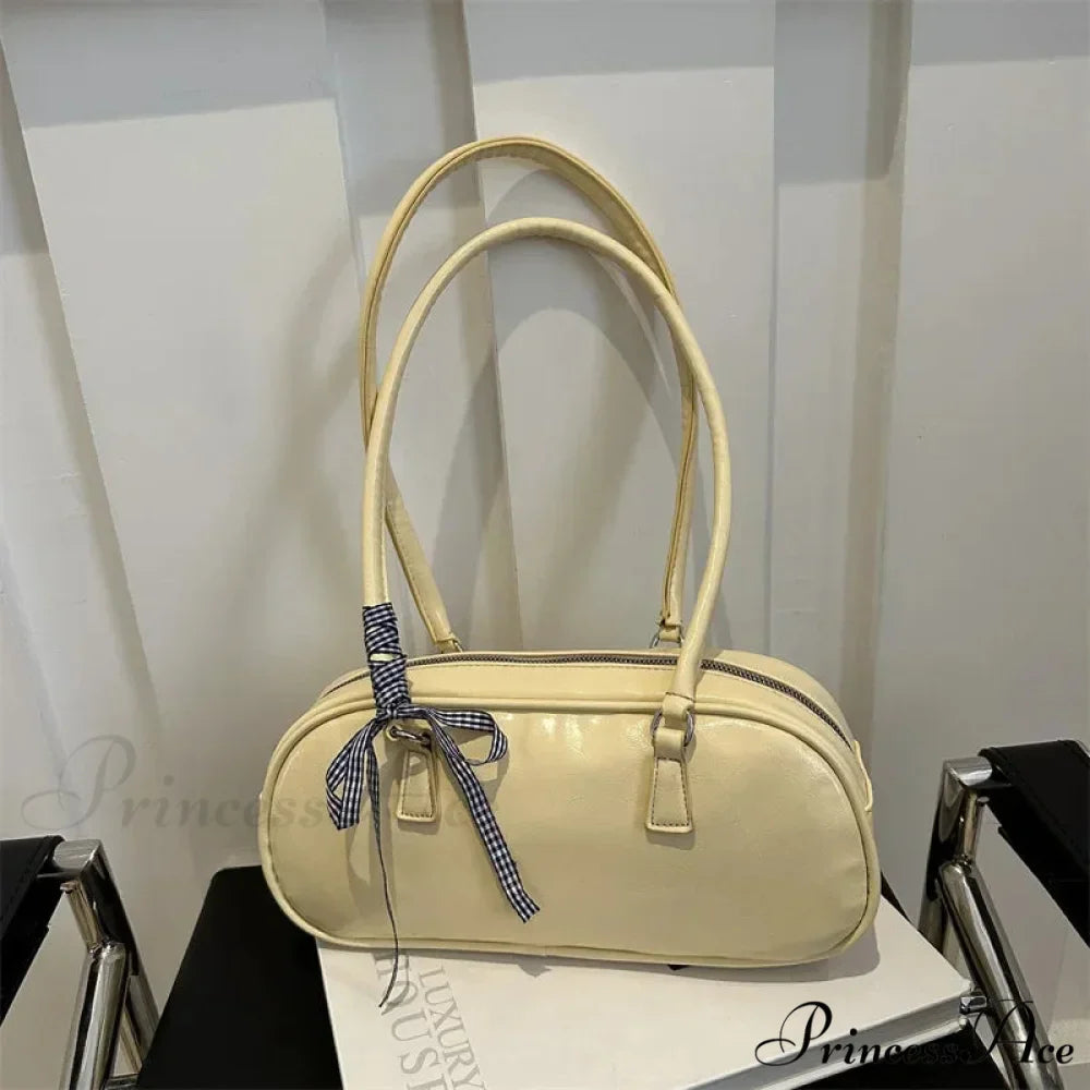 Grey Cushion Crossbody Shoulder Bag