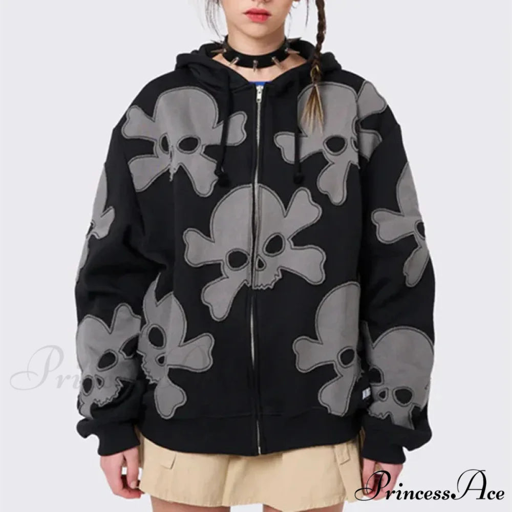 Grunge Goth Hip Hop Chic Stylish Hoodie