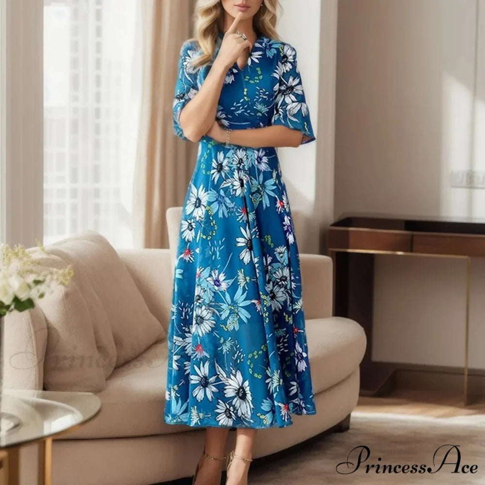 Guest Floral Sleeve Bohemian Flower Dress