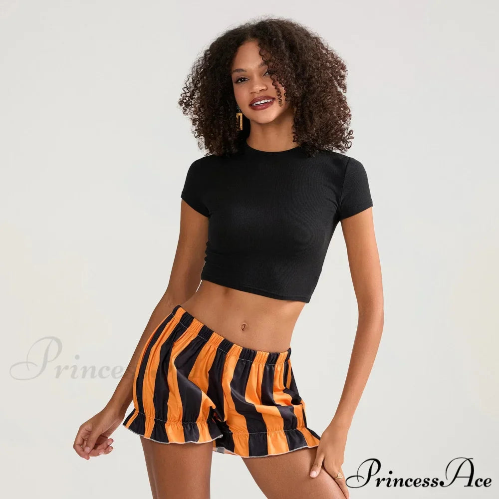 Halloween Line Elastic Waist Brief