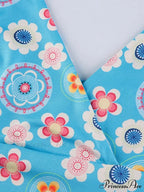 Halter Denim Graceful Corset Top