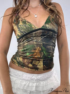 Halter Sleeveless Crop Top