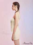 Halter Strap Graceful Bandeau Top