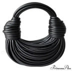 Handcrafted Pasta Gold Evening Clutch Purse