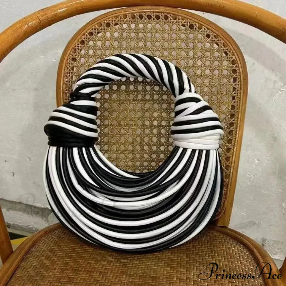 Handcrafted Pasta Gold Evening Clutch Purse