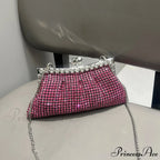 Handcrafted Sparkling Evening Clutch Purse Designer Bag