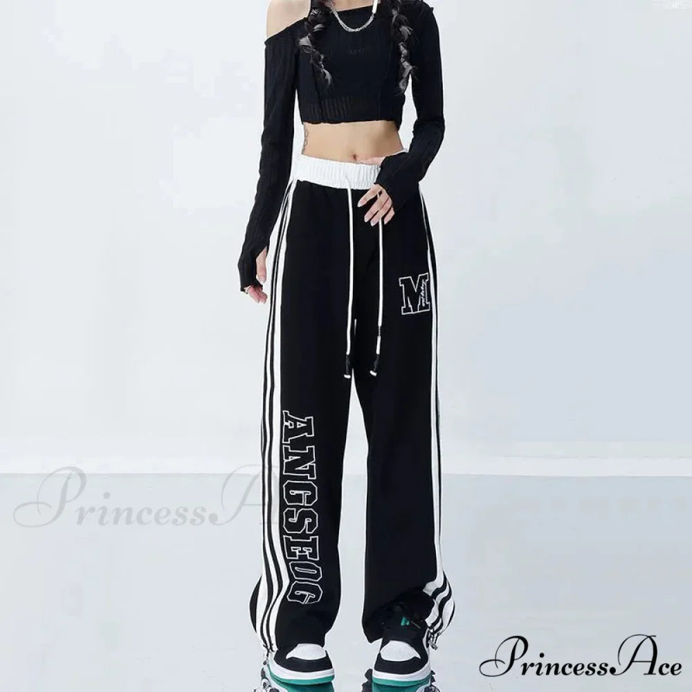 Harajuku Banded Running Trousers