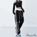 Harajuku Banded Running Trousers