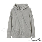 Harajuku Casual Long Sleeve Sequin Hoodies