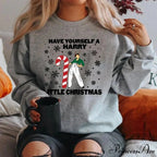 Harry Little Christmas Aesthetic Xmas Gift Loose Women's Christmas Hoodie