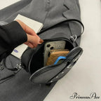 Heart Shaped Synthetic Leather Shoulder Bag