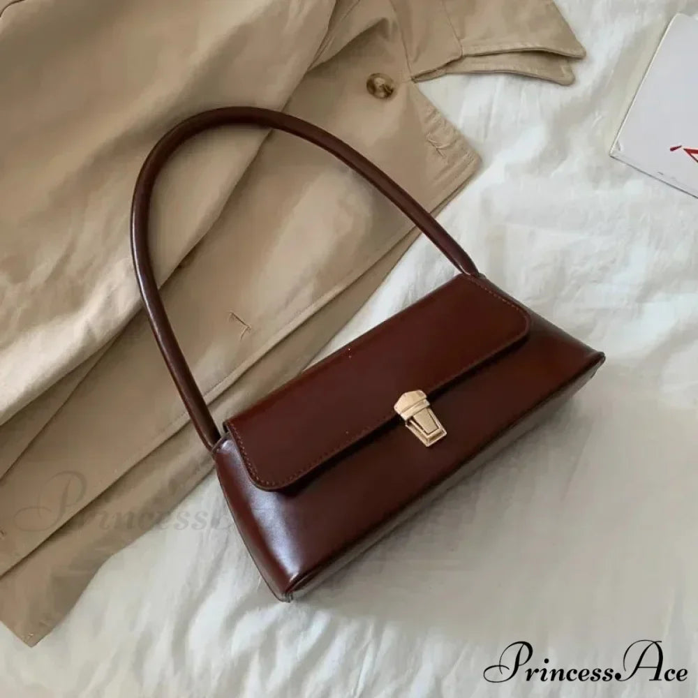 High-end Brand Solid Color Crossbody Purse