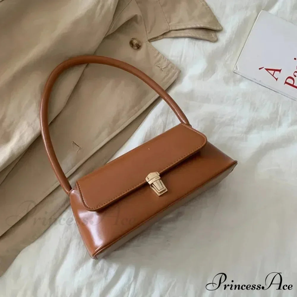 High-end Brand Solid Color Crossbody Purse