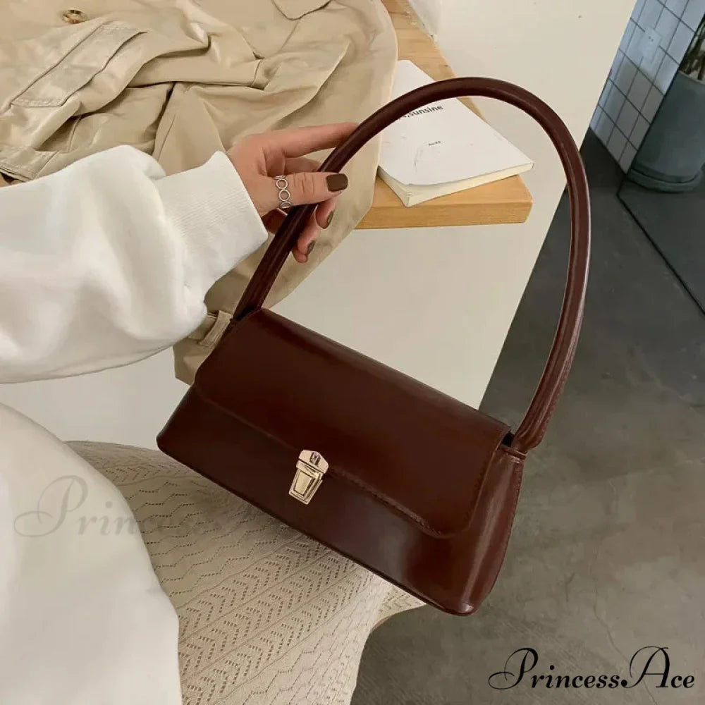High-end Brand Solid Color Crossbody Purse